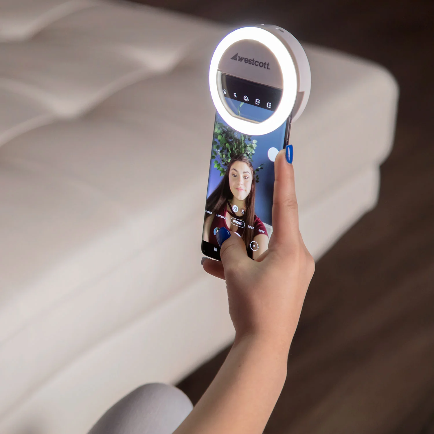 Universal Mini Ring Light for Mobile Phones